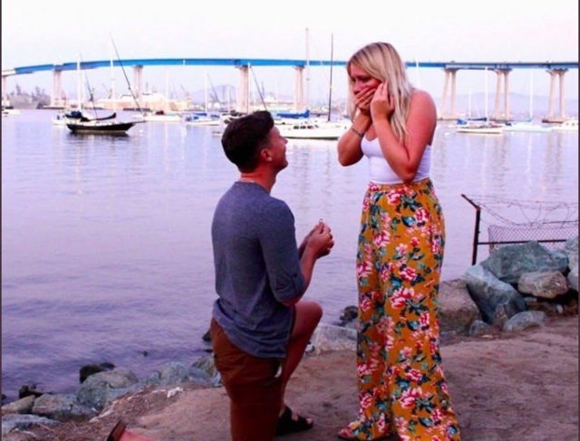 Madison O'Neil y Charlie Dorhmann se conocieron por Twitter y se casan