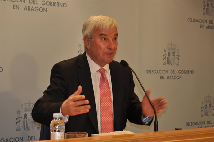 El delegado del Gobierno en Aragón, Gustavo Alcalde.
