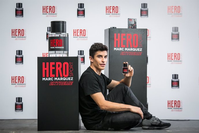 Marc Márquez presenta su fragancia Hero