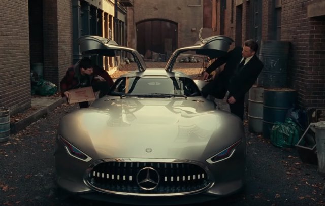 Ben Affleck conduce el nuevo Mercedes de Batman