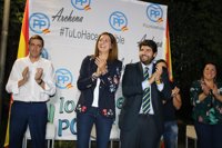 López Miras: "Somos el único partido que defiende la unidad de España y debemos estar orgullosos de ello"