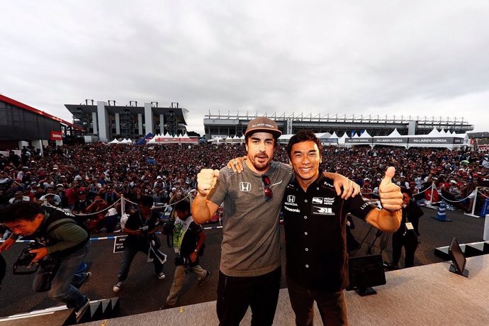 Fernando Alonso McLaren Japón