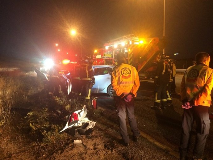 Imagen del lugar del accidente