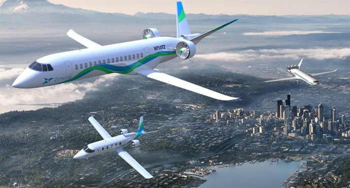 Zunum Aero, Avión Eléctrico, Boing, JetBlue Airways