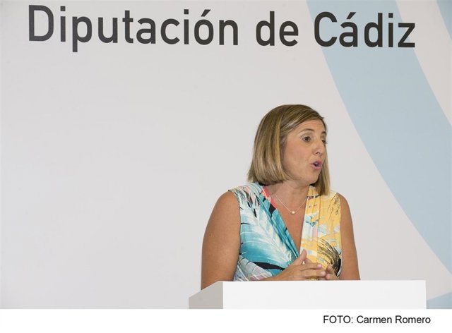 La presidenta de Diputación de Cádiz, Irene García