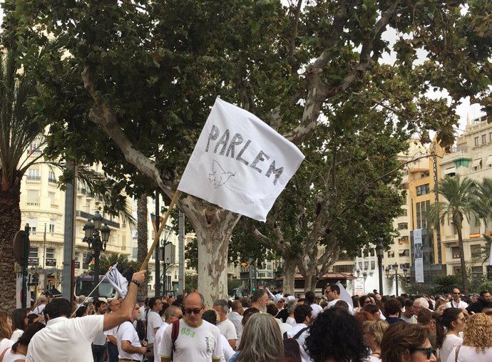Manifestación en València