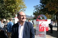 Lambán asegura que Dueso carece de proyecto político y destaca que Aragón y España necesitan un PSOE fuerte