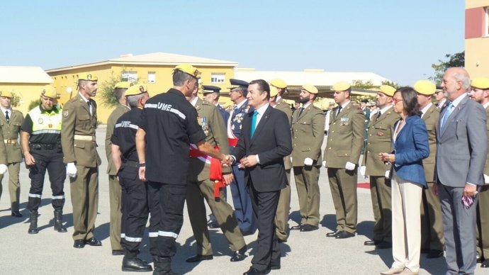 Actos en honor de Nuestra Señora del Rosario en sede de la UME en Morón