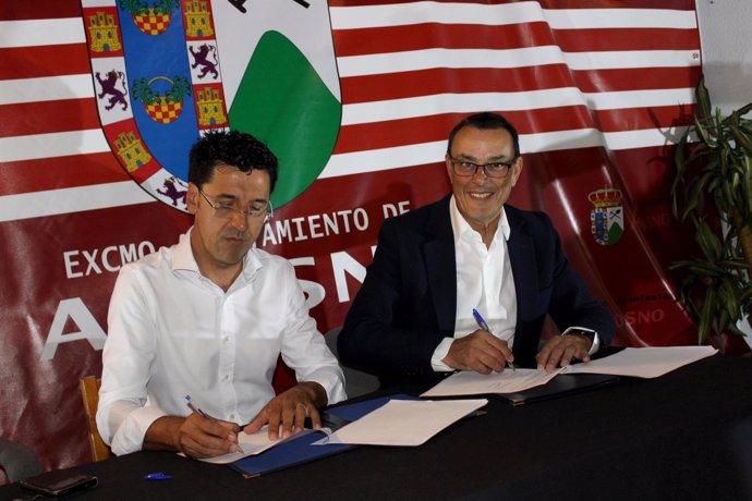 Firma de memorándum entre Diputación de Huelva y Ayuntamiento de Alosno