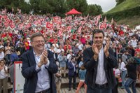 Sánchez reivindica la labor de Puig y apoya la llamada a abrir el debate sobre la financiación autonómica