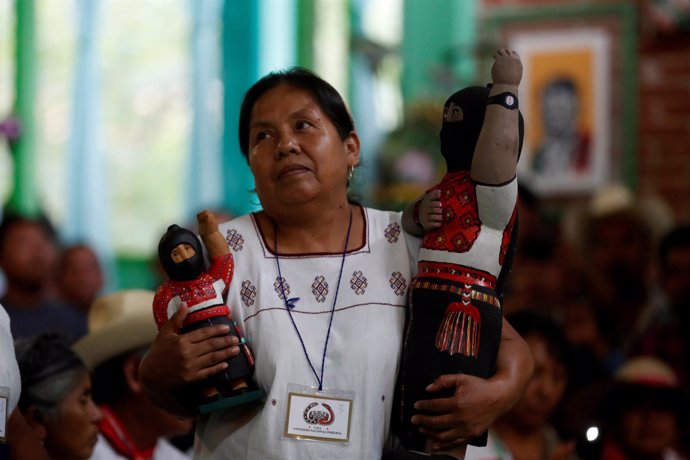 Maria de Jesus Patricio Martinez, Marychuy, candidata presidencial del EZLN