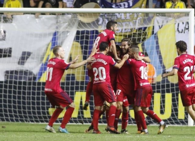 Osasuna se convierte en líder provisional de Segunda División