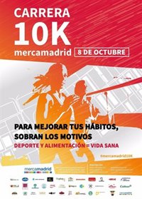 Cerca de 2.000 'runners' participarán este domingo en la segunda edición de la carrera 10K Mercamadrid