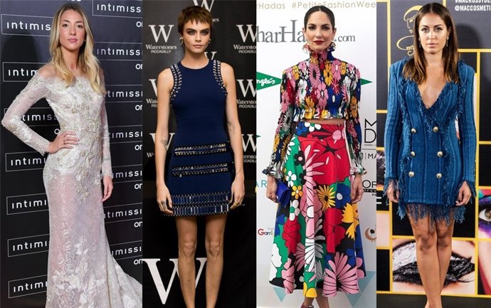 Alice Campello, Cara Delevigne, Eugenia Silva e Hiba Abouk