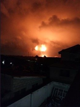 Explosión en Ghana