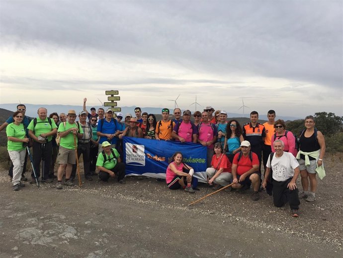 Diputación de Almería completa una etapa más del Sendero GR 140