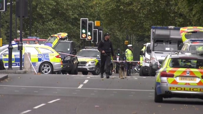 Varios heridos por un atropello frente al Museo de Londres