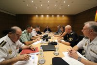 Refuerzo al dispositivo de seguridad del 9 d'Octubre con un centenar de policías de fuera de Valencia y unidades móviles