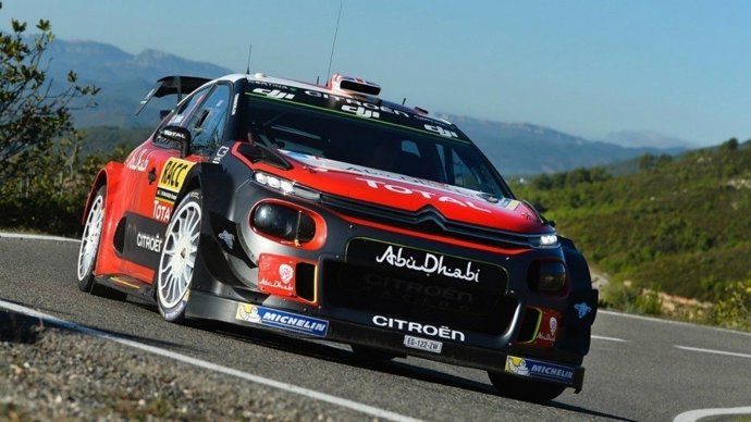 Kris Meeke Citroën Mundial Rally