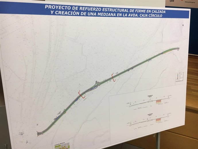 Burgos: mapa de la remodelación de la Av. Caja Círculo