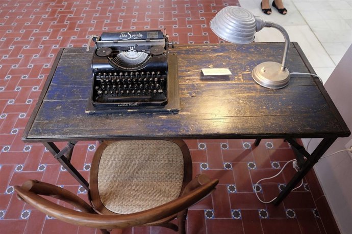 Máquina de escribir de Gerald Brenan en casa churriana