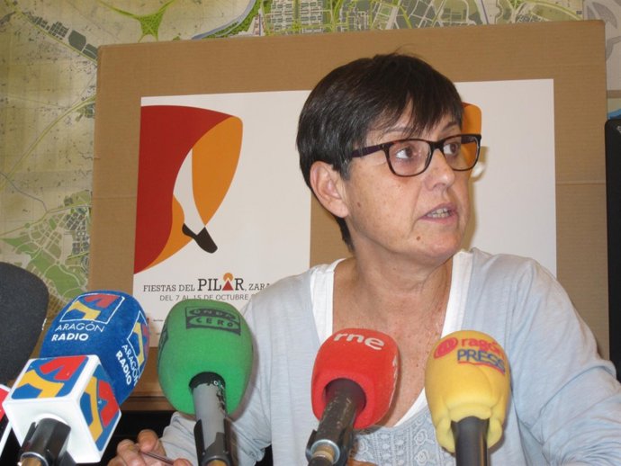 La gerente de Zaragoza-Cultural, Elena Laseca                      