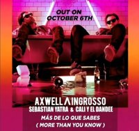 La espectacular fusión entre Cali y El Dandee, Sebastián Yatra y Axwell/Ingroso en 'More than you Know'