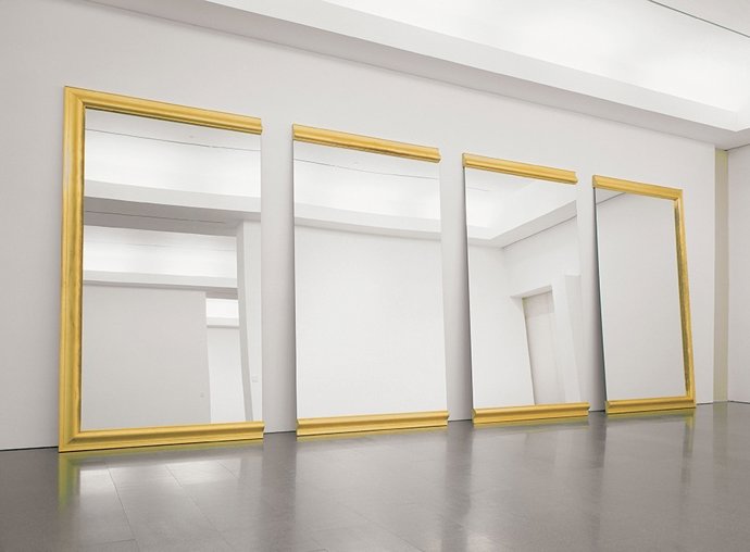 Obra de Michelangelo Pistoletto en el Macba