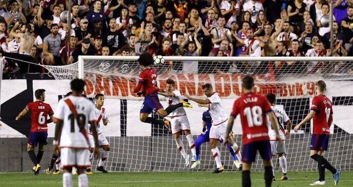 El Rayo cae ante Osasuna