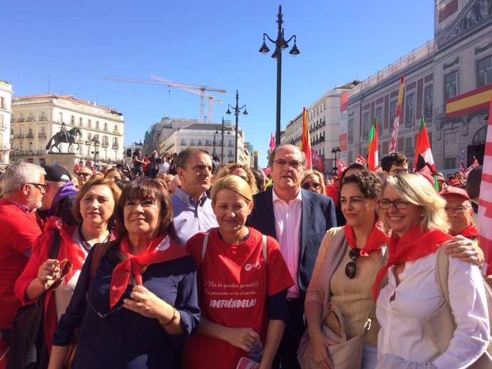 PSOE Franco con Gabilondo y Cristina narbona