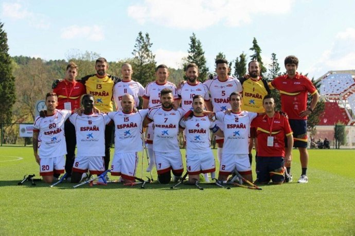 Selección española fútbol amputados Europeo