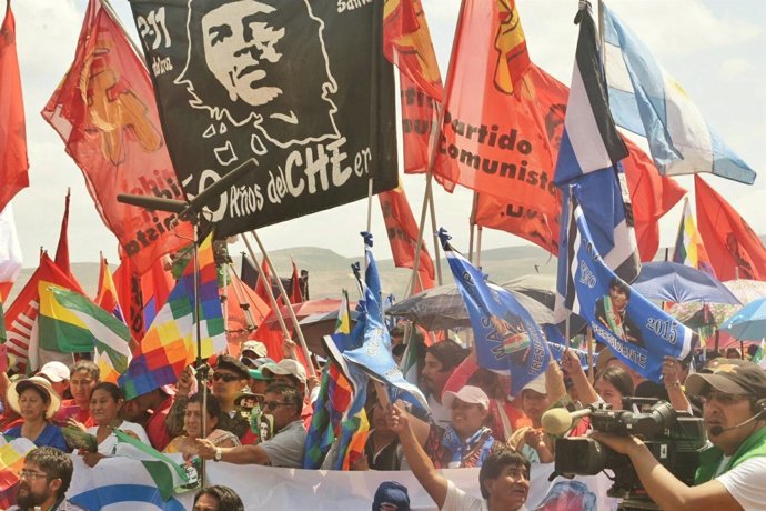Homenaje a Ernesto 'Che' Guevara en Bolivia