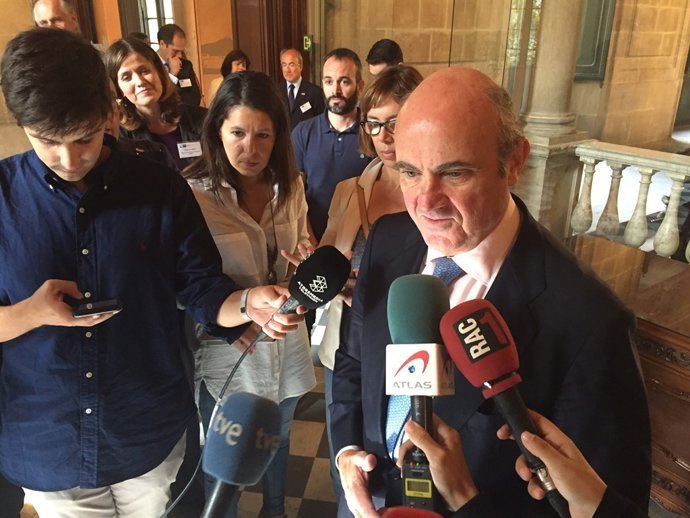 El ministre d'Economia, Luis de Guindos
