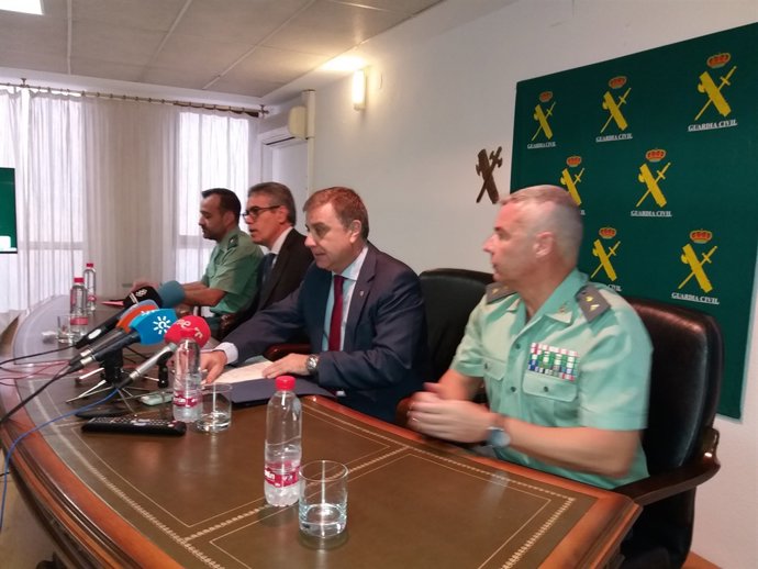 Roda de premsa sobre l'operació Tarquinal