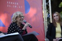 Carmena "claro" que irá al desfile del 12-O y señala que se sigue trabajando en una declaración unánime para el Pleno