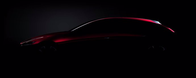 Nuevo coche de concepto Mazda en el Salón de Tokio