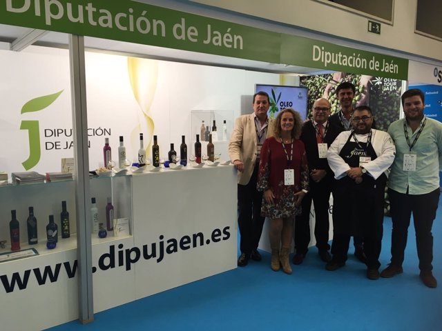 Expositor de la Diputación de Jaén en San Sebastián Gastronómika 2017.