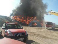 CCOO critica "la falta de medios y medidas de protección" en bomberos de la planta de reciclaje