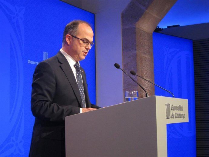 El conseller de Presidencia y portavoz del Govern, Jordi Turull
