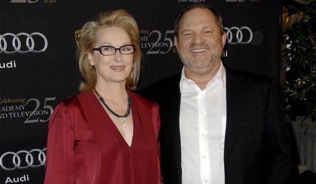 Meryl Streep y Harvey Weinstein