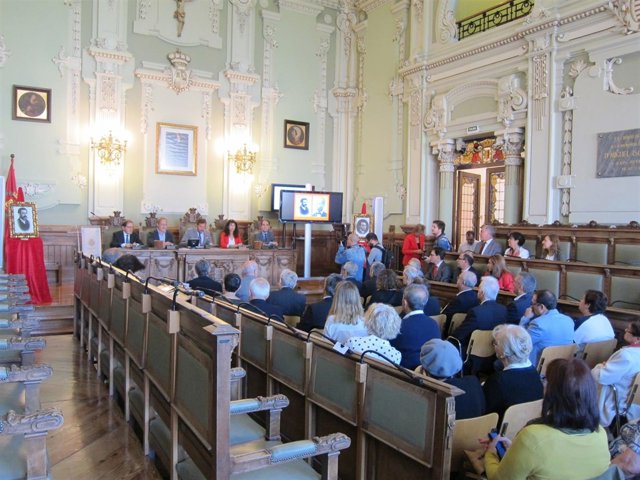 Homenaje a los alcaldes Federico Landrove y Antonio García Quintana