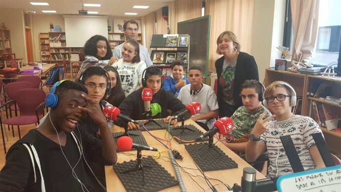 Ana Taboada en el IES La Corredoria