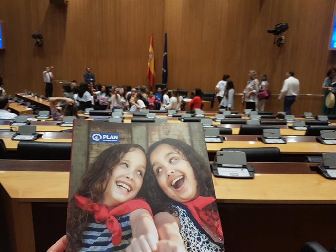 Acto por el VI Día Internacional de la Niña en el Congreso