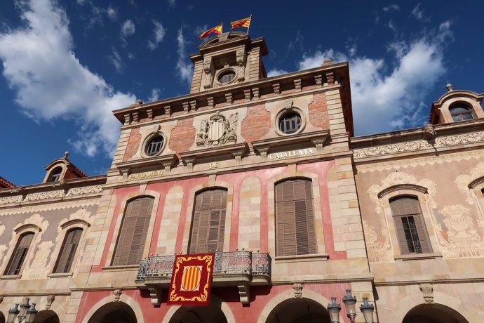 Fachada del Parlament de Catalunya