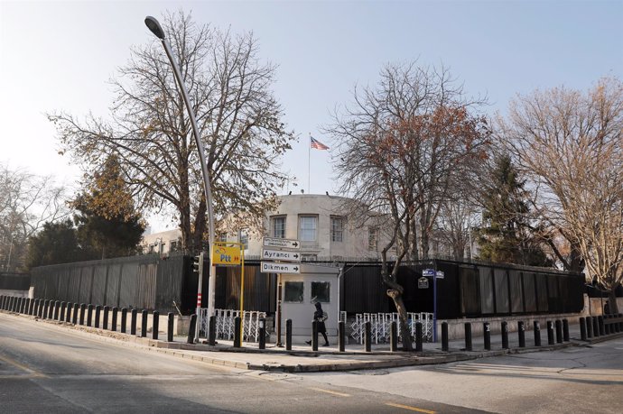 Embajada de EEUU en Ankara, Turquía. 