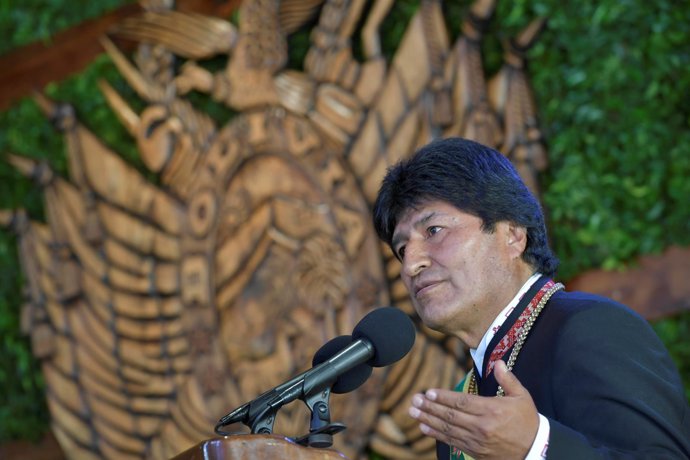 El presidente de Bolivia, Evo Morales.