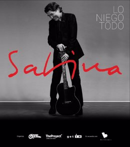 Portada del disco de Joaquín Sabina, 'Lo niego todo'. 