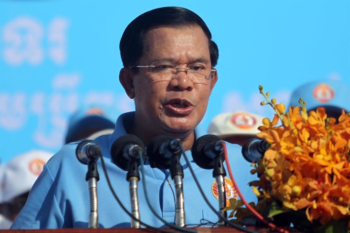 El primer ministro de Camboya, Hun Sen 