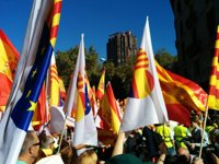 Entidades contrarias a la independencia convocan una manifestación el jueves a las 11 en Barcelona