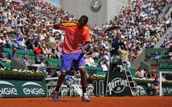 Nick Kyrgios, roland garros 2015.